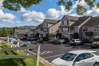 Parking included, with garages available for added convenience